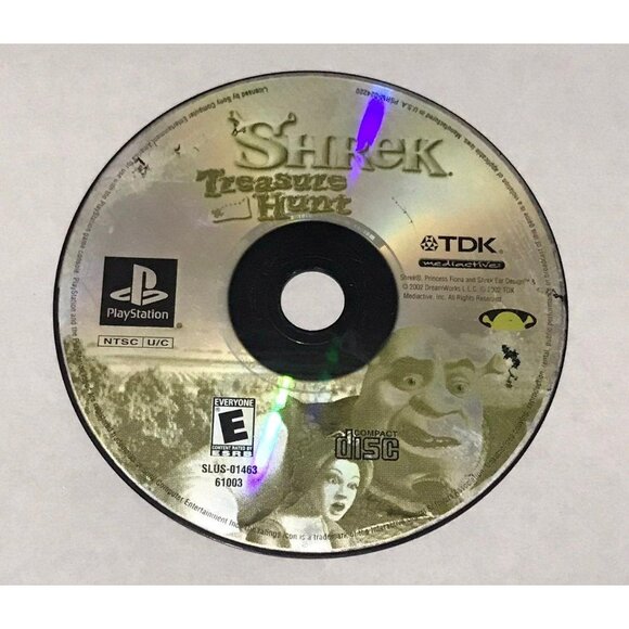 PS1: Shrek, Treasure Hunt, PlayStation 1 - Picture 1 of 1